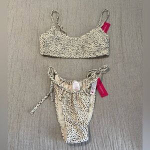 Xhilaration High Leg Scoop Waist Bikini